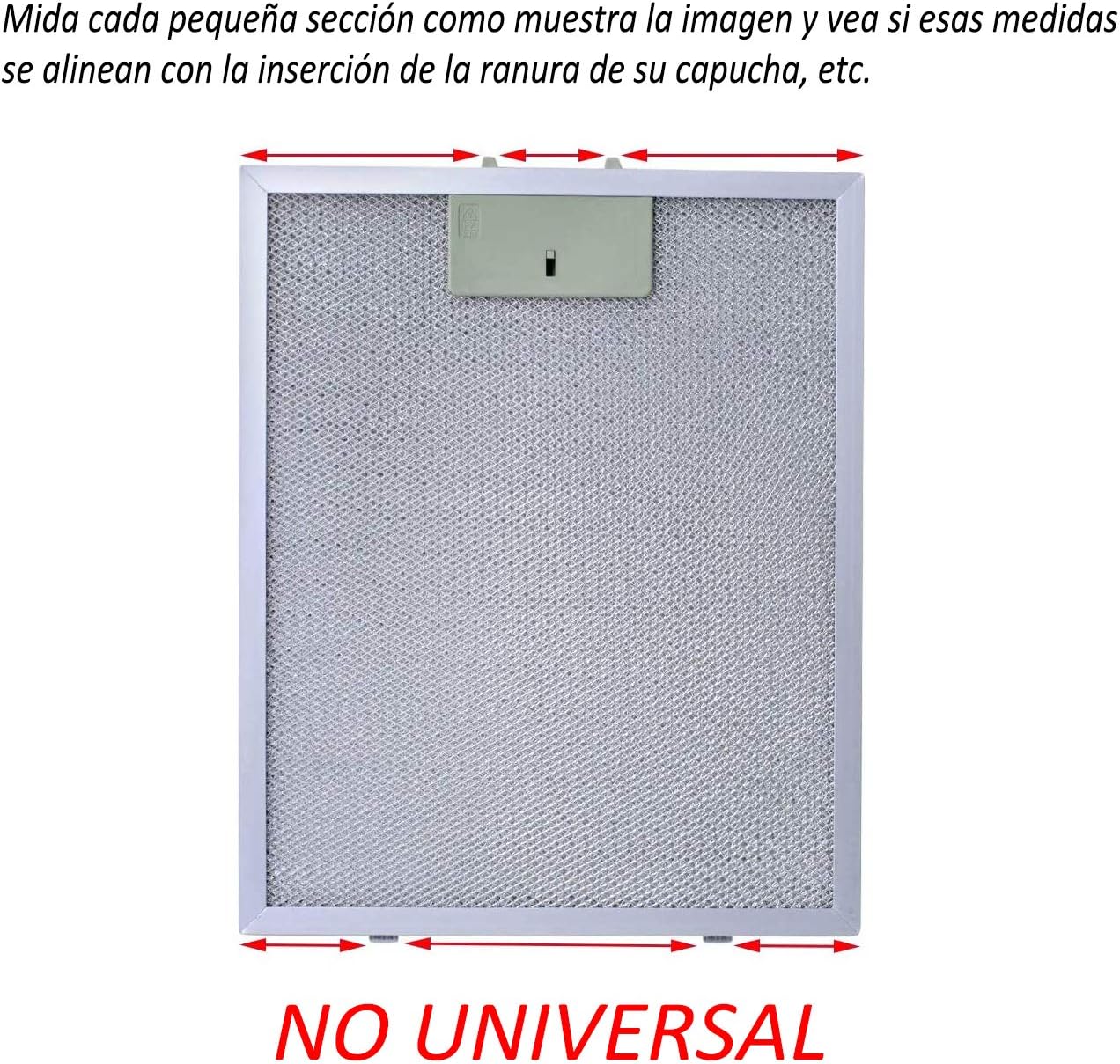 Filtro de grasa Cooke & Lewis 2p. Filtro de grasa Cooke & Lewis 2p.